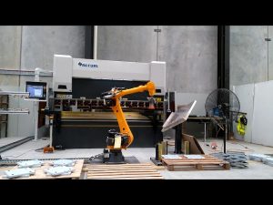 Robotic bükülmüş hüceyrə sistemi üçün robot CNC mətbuat əyləc