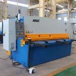 E21 ilə QC11y-16X3200 cnc kəsmə paslanmayan polad avtomatik hidravlik dəmir plitə gilotin kəsmə maşın